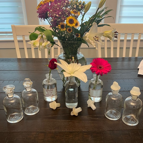 2 vintage apothecary jars - Picture 2 of 2